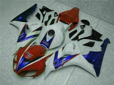 Abs Carenagem Honda CBR 1000RR 2004-2005 - Vermelho Branco