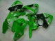 Abs Carenagem Kawasaki ZX6R 2000-2002 - Verde Preto