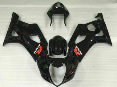 Abs Carenagem Suzuki GSXR 1000 K3 2003-2004 - Preto Brilhante