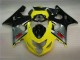 Abs Carenagem Suzuki GSXR 600 / 750 K4 2004-2005 - Amarelo Preto