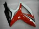 Abs Carenagem Suzuki GSXR 600 / 750 K6 2006-2007 - Vermelho Branco