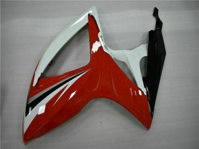 Abs Carenagem Suzuki GSXR 600 / 750 K6 2006-2007 - Vermelho Branco