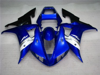 Abs Carenagem Yamaha R1 2002-2003 - Azul Branco