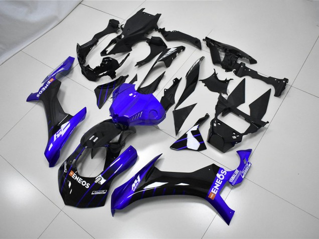 Abs Carenagem Yamaha R6 1998-2002 - Azul Preto