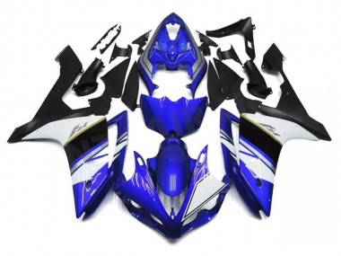 Abs Carenagem Yamaha R6 2008-2016 - Azul Branco Preto