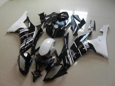 Abs Carenagem Yamaha R6 2008-2016 - Branco Preto