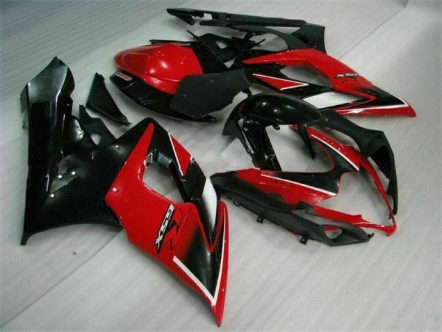 Abs Kit Carenagem & Plásticos Suzuki GSXR 1000 K5 2005-2006 - Vermelho Preto