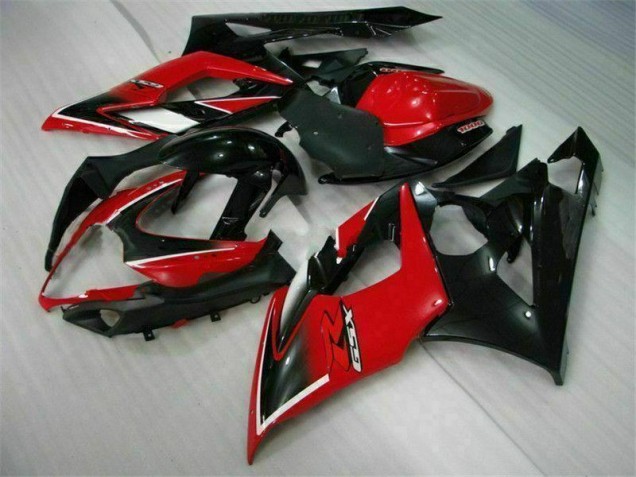 Abs Kit Carenagem & Plásticos Suzuki GSXR 1000 K5 2005-2006 - Vermelho Preto