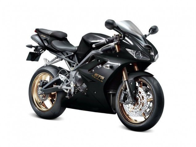 Abs Kit Carenagem & Plásticos Triumph Daytona 675 Triple 2009-2012 - Preto