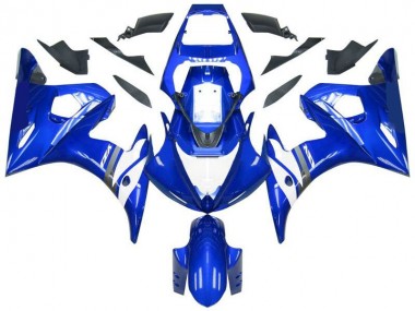 Abs Kit Carenagem & Plásticos Yamaha R6 2003-2005 - Azul Branco