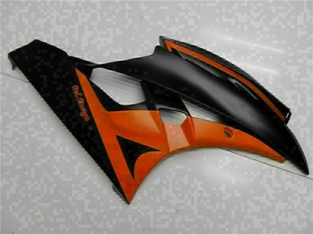 Abs Kit Carenagem & Plásticos Yamaha R6 2006-2007 - Laranja Preto