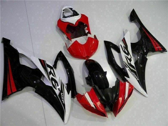 Abs Kit Carenagem & Plásticos Yamaha R6 2008-2016 - Vermelho Preto