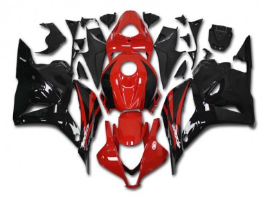 Abs Kit Completos Carenagem Honda CBR 600RR 2009-2012 - Vermelho Preto