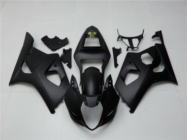 Abs Kit Completos Carenagem Suzuki GSXR 1000 K3 2003-2004 - Preto Fosco