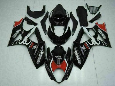 Abs Kit Completos Carenagem Suzuki GSXR 1000 K7 2007-2008 - Preto