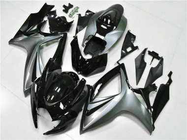 Abs Kit Completos Carenagem Suzuki GSXR 600 / 750 K6 2006-2007 - Preto