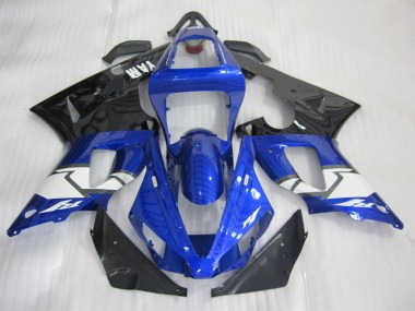 Abs Kit Completos Carenagem Yamaha R1 2000-2001 - Azul Preto Branco