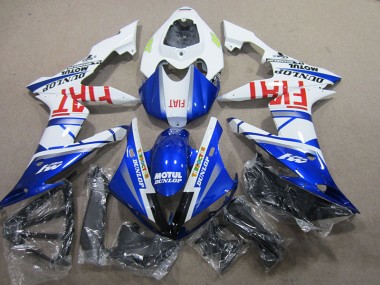 Abs Kit Completos Carenagem Yamaha R1 2004-2006 - Azul Branco Motul Fiat