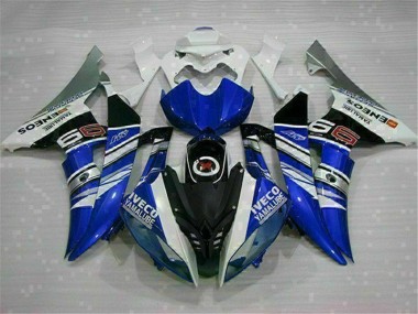 Abs Kit Completos Carenagem Yamaha R6 2008-2016 - Branco Azul