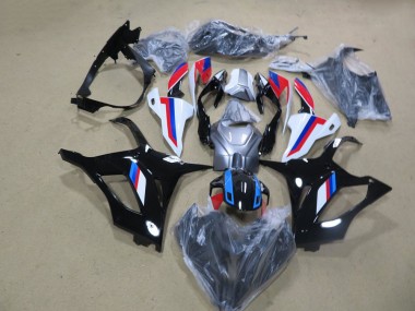 Abs Kits Carenagem BMW S1000RR 2019-2021 - Preto Branco Vermelho Azul