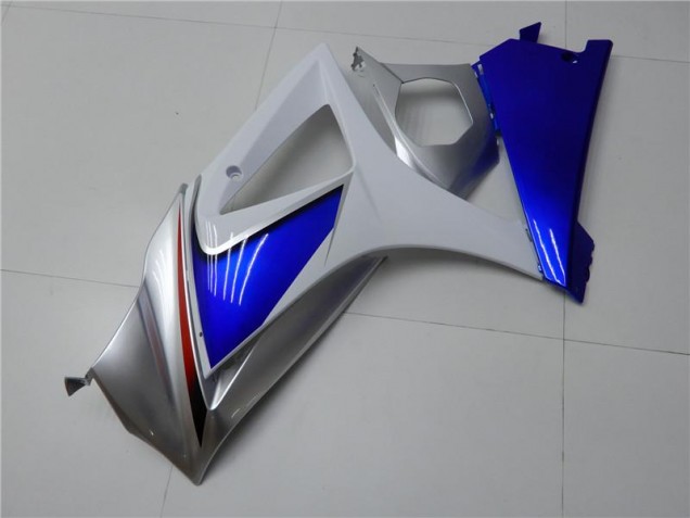 Abs Kits Carenagem Suzuki GSXR 1000 K7 2007-2008 - Azul Branco