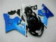 Abs Kits Carenagem Suzuki GSXR 600 / 750 K6 2006-2007 - Azul Preto