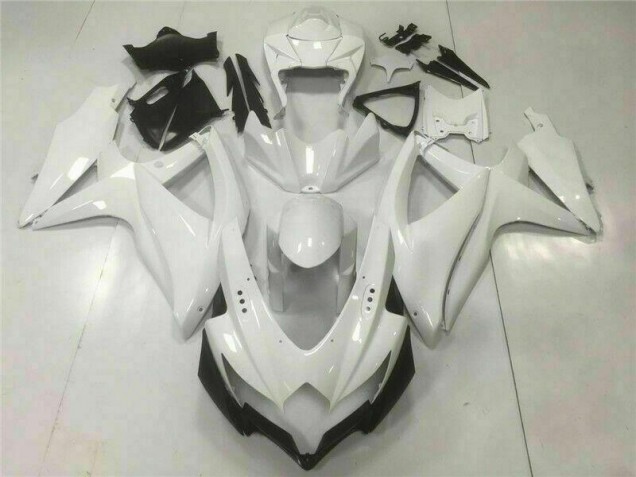 Abs Kits Carenagem Suzuki GSXR 600 / 750 K8 2008-2010 - Branco