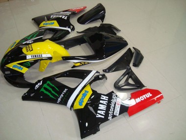 Abs Kits Carenagem Yamaha R1 2000-2001 - Amarelo Monster