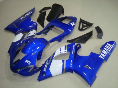 Abs Kits Carenagem Yamaha R1 2000-2001 - Azul Branco