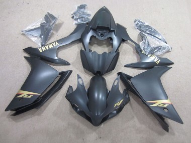 Abs Kits Carenagem Yamaha R1 2007-2008 - Preto Ouro Decalque