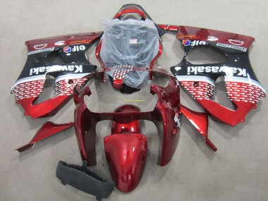 Abs Kits Completos Carenagem Kawasaki ZX6R 2000-2002 - Vermelho