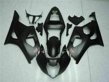 Abs Kits Completos Carenagem Suzuki GSXR 1000 K3 2003-2004 - Preto