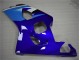 Abs Kits Completos Carenagem Suzuki GSXR 600 / 750 K4 2004-2005 - Azul Branco