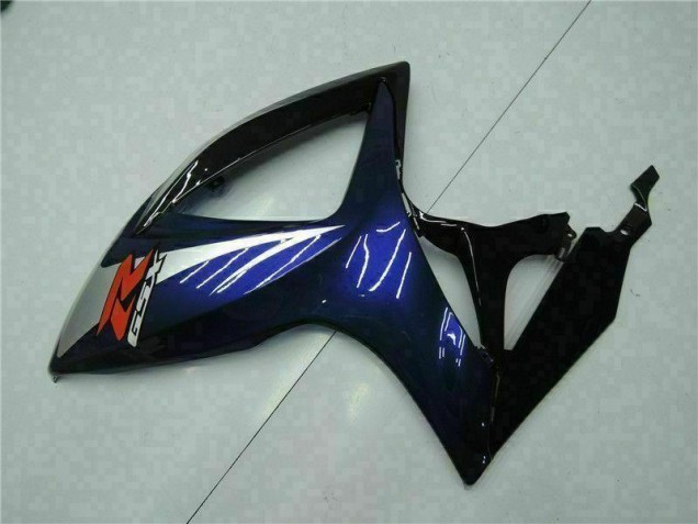 Abs Kits Completos Carenagem Suzuki GSXR 600 / 750 K6 2006-2007 - Preto Azul