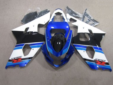 Abs Kits Completos Carenagem Suzuki GSXR 600 K4 2004-2005 - Azul Branco