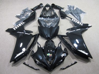 Abs Kits Completos Carenagem Yamaha R1 2007-2008 - Preto Branco Decalque