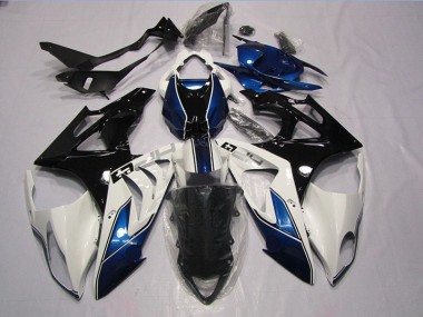 Abs Plástico BMW S1000RR 2009-2014 - Branco Azul