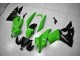 Abs Plástico Kawasaki EX650 2009-2011 - Verde Preto