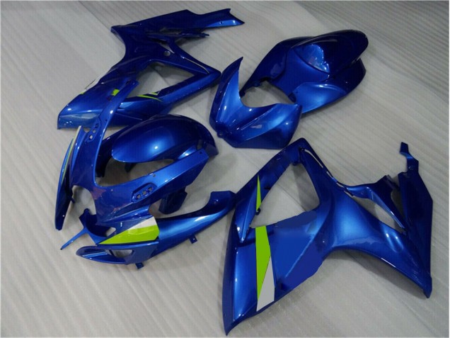 Abs Plástico Suzuki GSXR 600 / 750 K6 2006-2007 - Azul