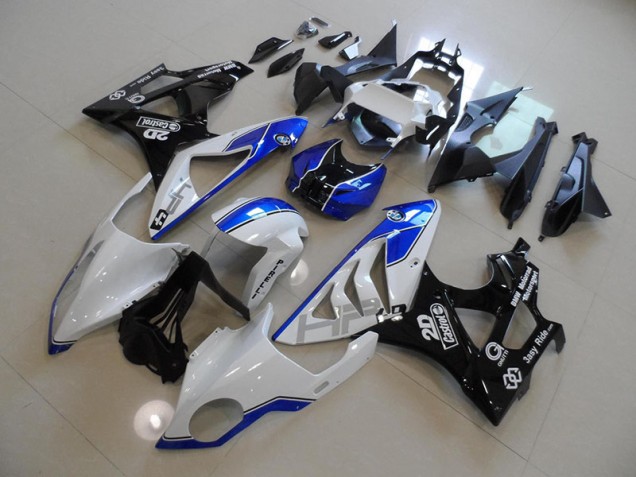 Abs Plásticos BMW S1000RR 2009-2014 - Branco Azul