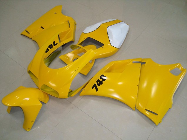 Abs Plásticos Ducati 748 916 996 996S 1993-2005 - Amarelo