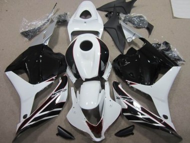 Abs Plásticos Honda CBR 600RR 2009-2012 - Preto Branco