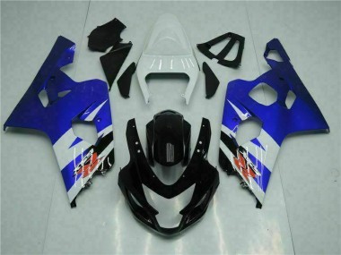 Abs Plásticos Suzuki GSXR 600 / 750 K4 2004-2005 - Azul Preto