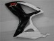 Abs Plásticos Suzuki GSXR 600 / 750 K6 2006-2007 - Branco Preto