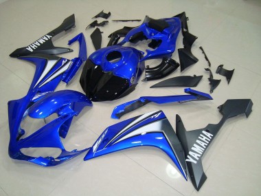 Abs Plásticos Yamaha R1 2007-2008 - Azul Branco