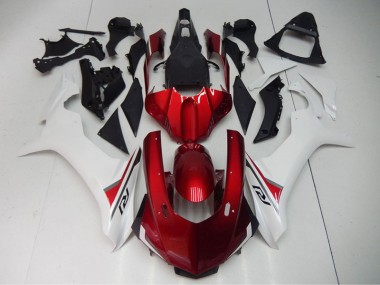 Abs Plásticos Yamaha R1 2015-2019 - Vermelho Branco