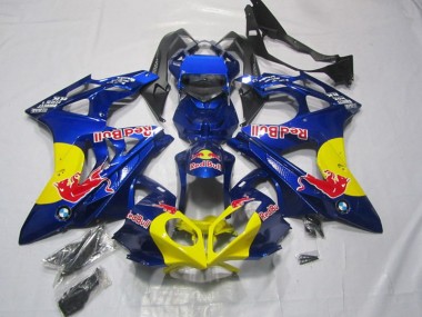 Carenagem BMW S1000RR 2009-2014 - Amarelo Azul RedBull