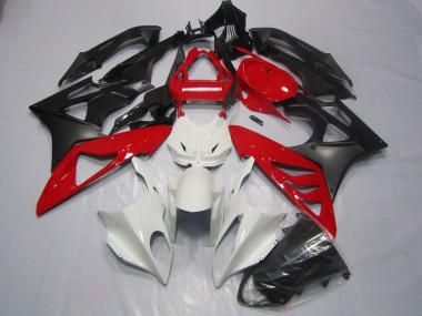 Carenagem BMW S1000RR 2009-2014 - Branco Vermelho Preto