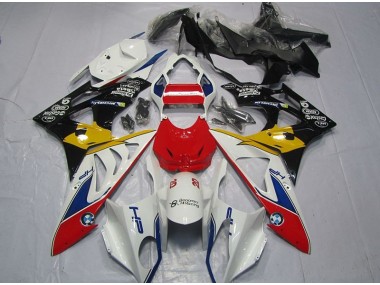 Carenagem BMW S1000RR 2009-2014 - Vermelho Branco Amarelo