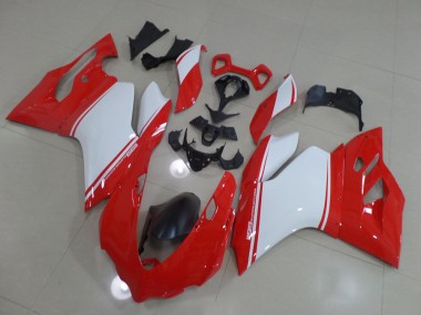 Carenagem Ducati 1199 2011-2014 - Vermelho Branco